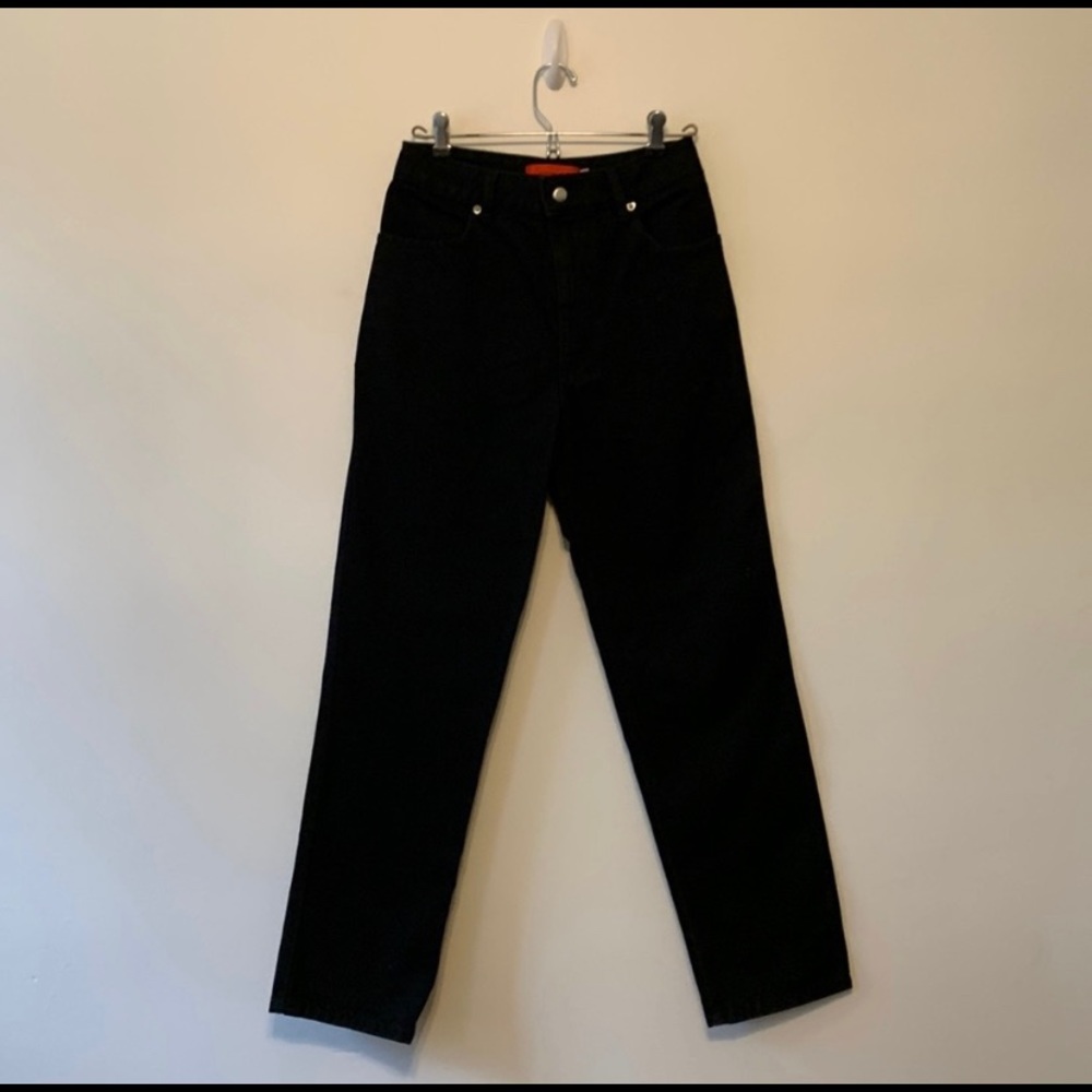 Eckhaus Latta El Black Denim Jeans